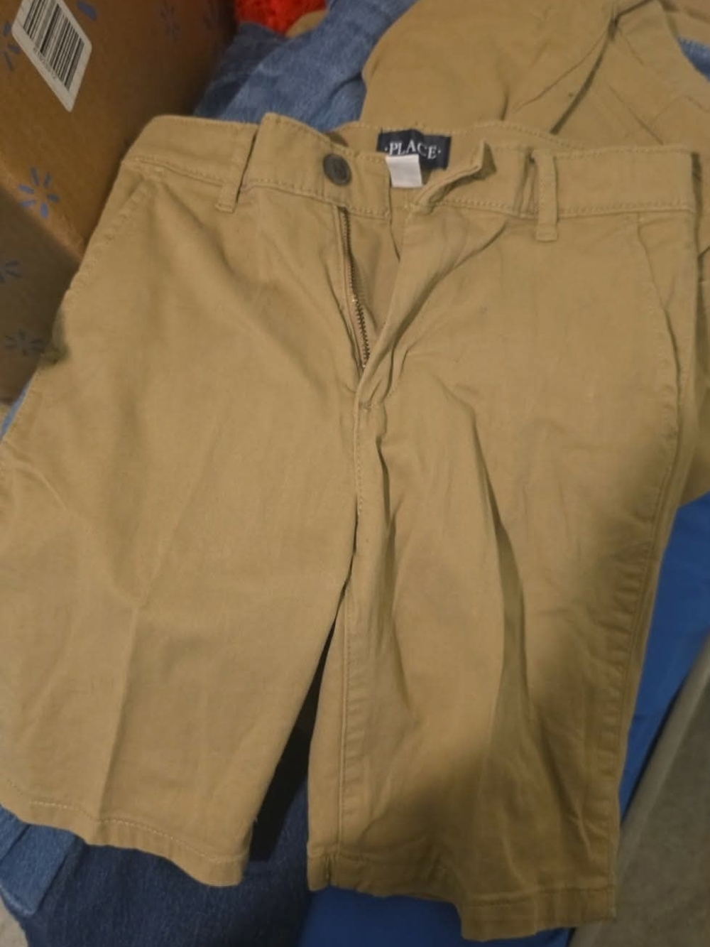 The Children's Place Khaki Tan Chino Shorts